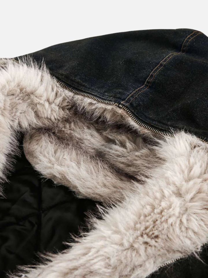 Jaqueta Pavtros Jeans Capuz “Frostburn”
