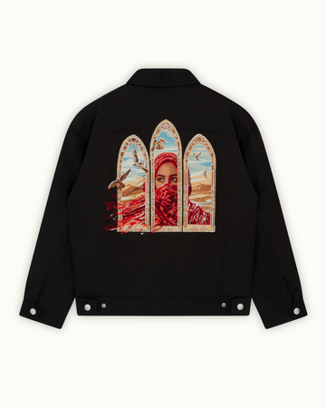 Jaqueta Pavtros Studios Desert Window Oversized Jacket