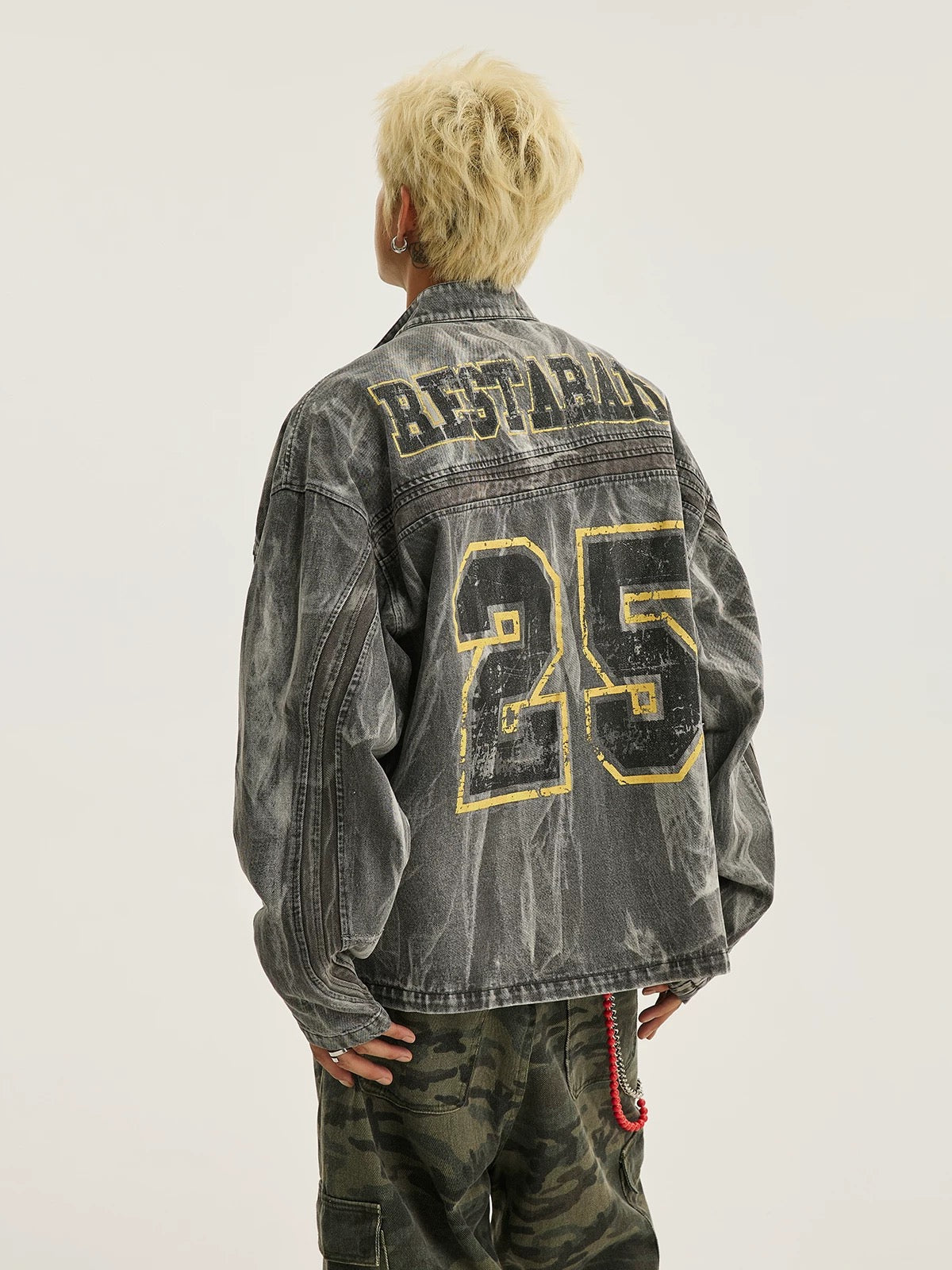 Jaqueta Pavtros Hip-Hop Denim