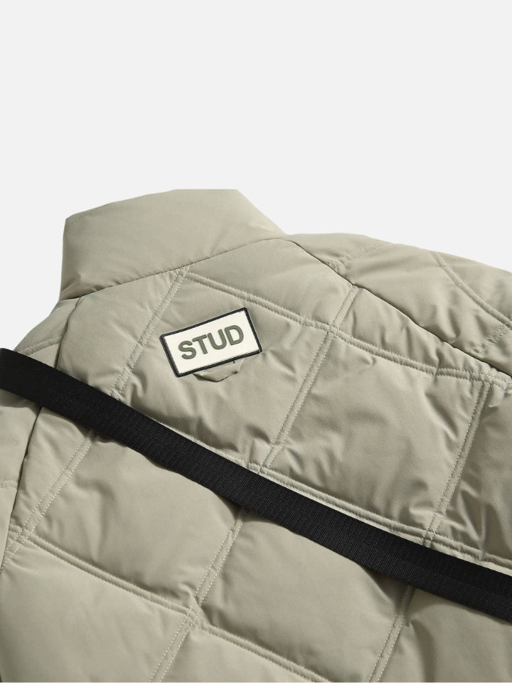 Jaqueta Pavtros Gola Alta 'Shoulder Bag'