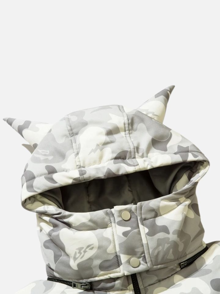 Jaqueta Pavtros Puffer Capuz 'Street Cat'