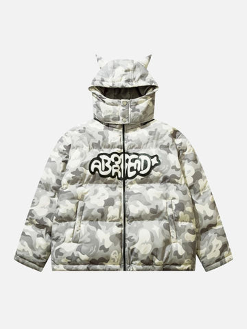 Jaqueta Pavtros Puffer Capuz 'Street Cat'