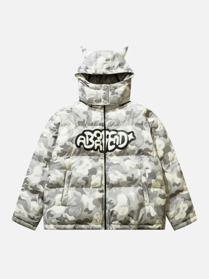 Jaqueta Pavtros Puffer Capuz 'Street Cat'