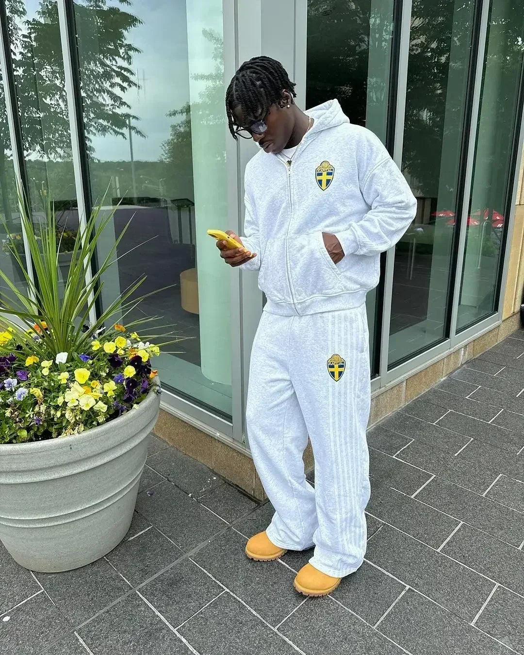 Conjunto Pavtros Studios Signature Logo Tracksuit