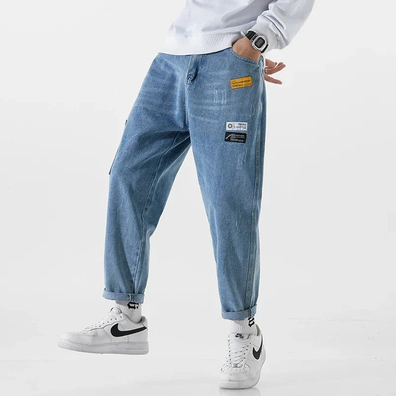 Calça Pavtros Baggy Denim