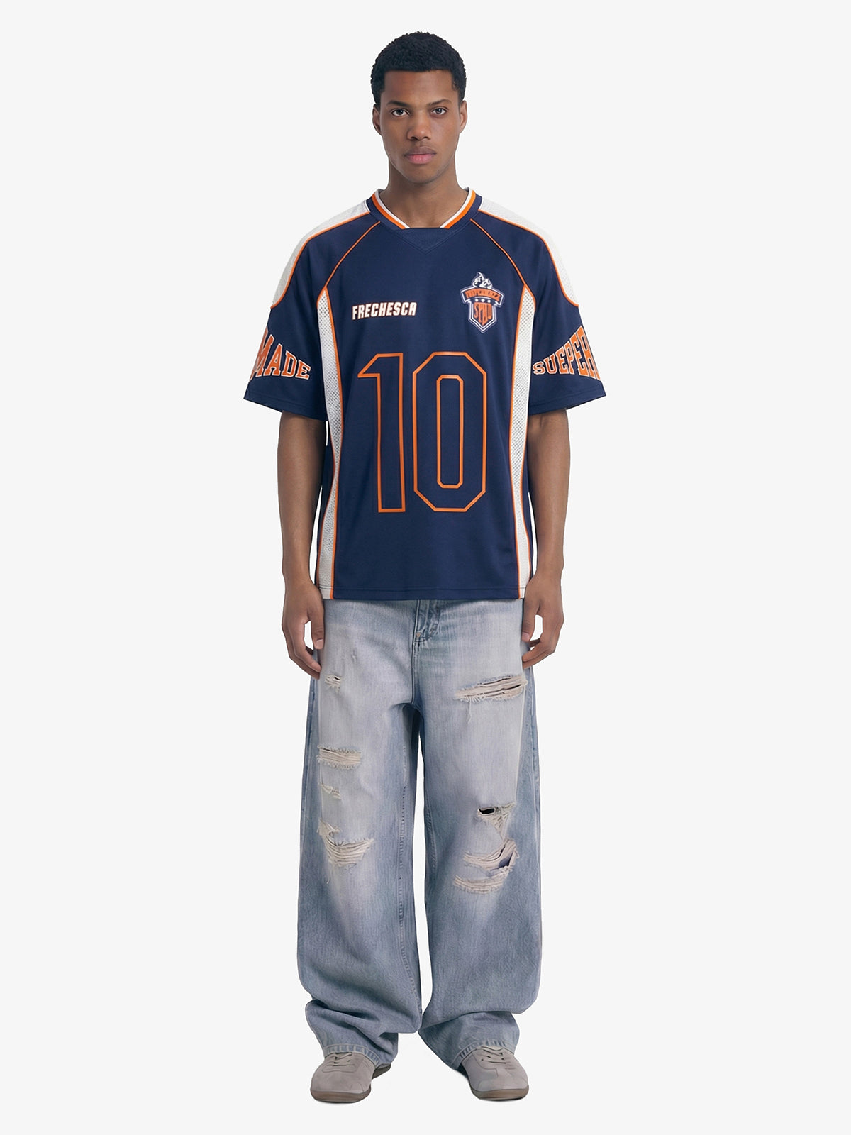 Camiseta Pavtros Studios Freevesco Retro Jersey Oversized