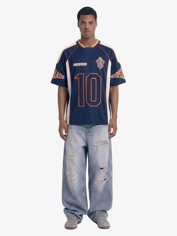 Camiseta Pavtros Studios Freevesco Retro Jersey Oversized
