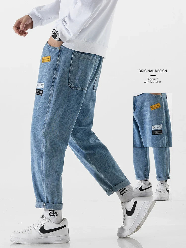 Calça Pavtros Baggy Denim