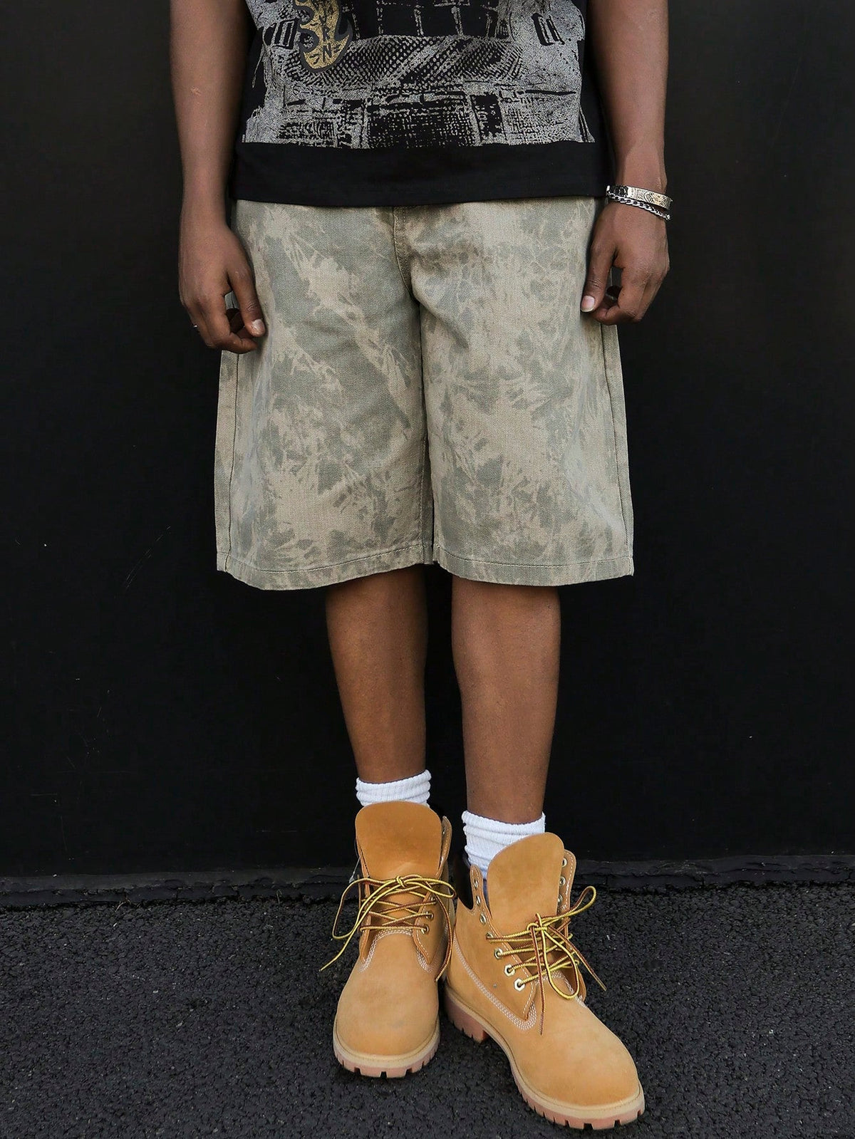 Short Pavtros Denim Camuflado Premium