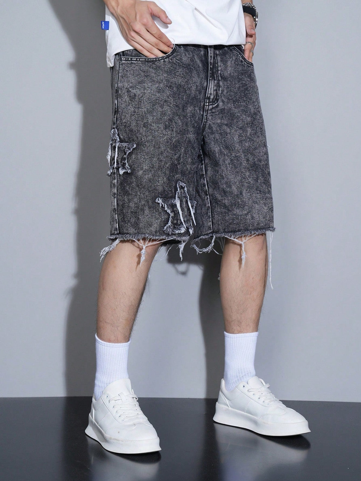Short Pavtros Denim Star