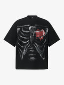 Camiseta Swavvy Skeleton Heart