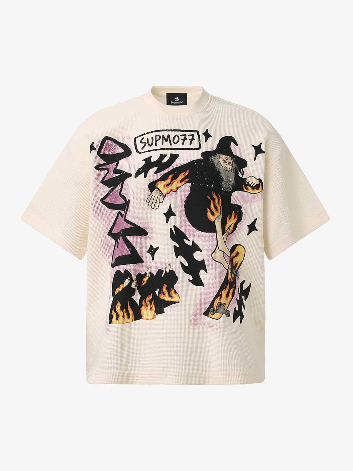 Camiseta Pavtros Studios Wizard Doodle Oversized