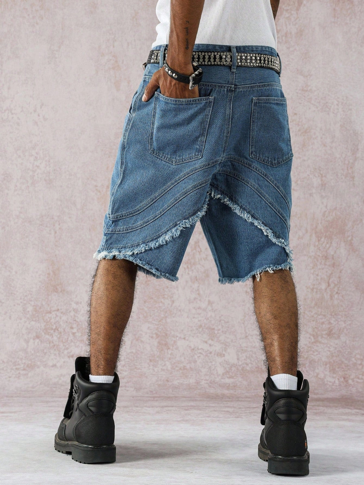 Short Pavtros Denim Jeans Aesthetic