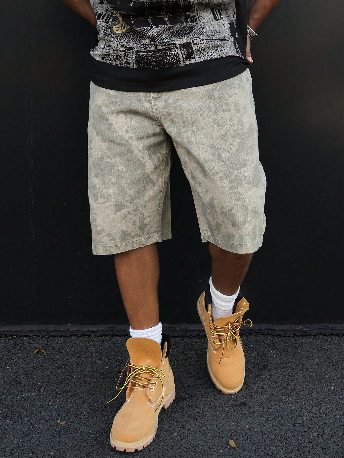 Short Pavtros Denim Camuflado Premium