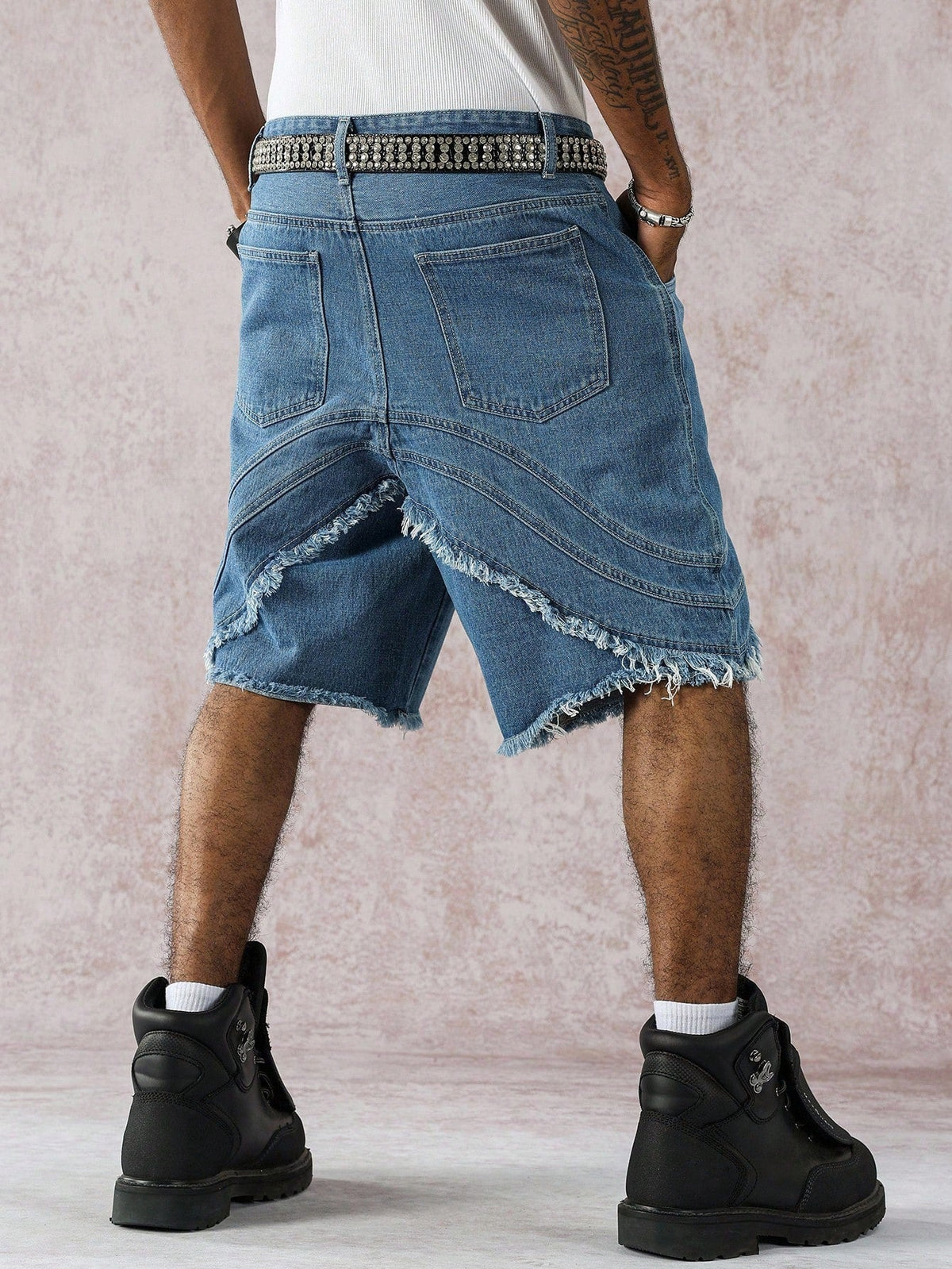 Short Pavtros Denim Jeans Aesthetic