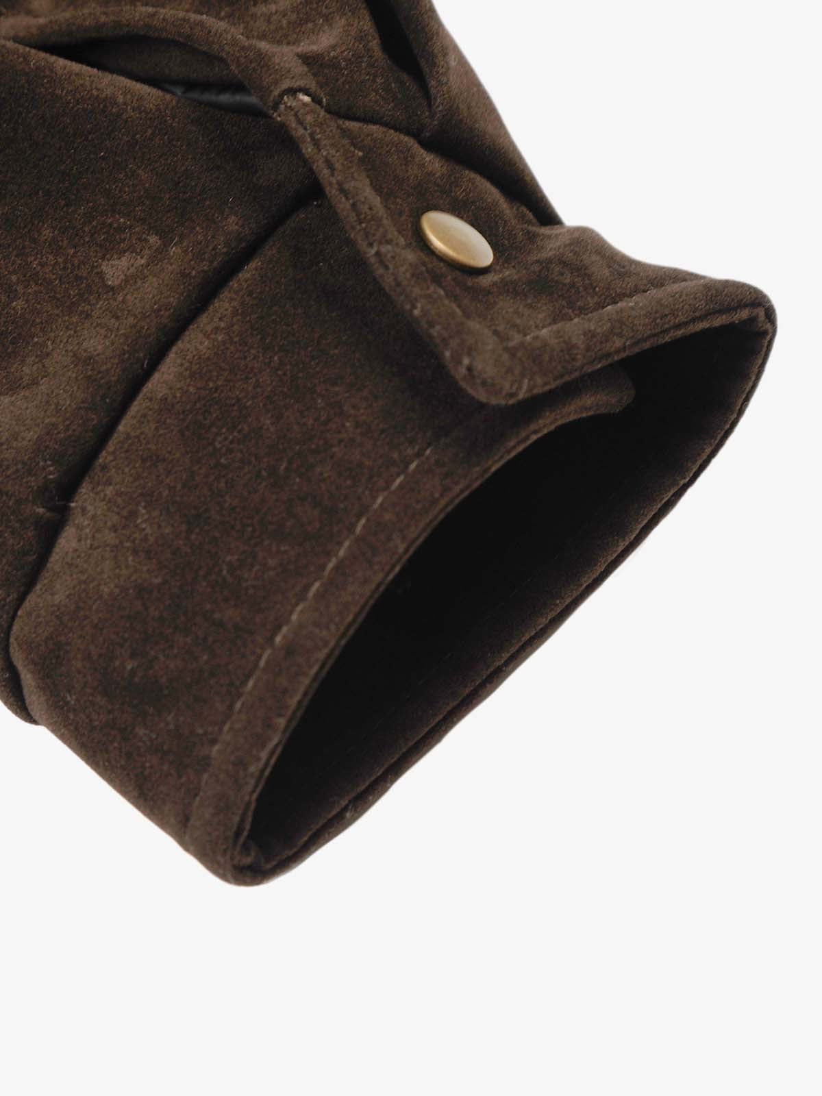 Jaqueta Pavtros Suede Embroidered