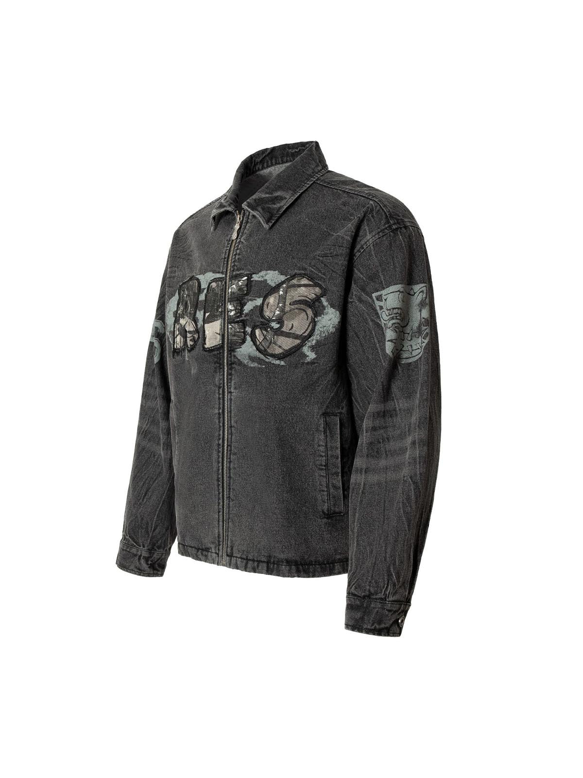 Jaqueta Pavtros Wasteland Embroidered Rivet