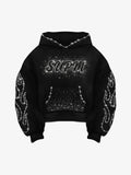 Moletom Swavvy Flame Rhinestone