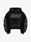 Moletom Swavvy Flame Rhinestone