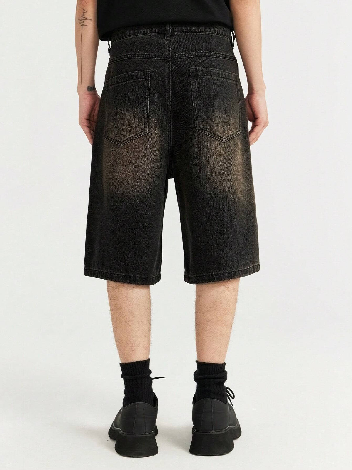 Short Pavtros Denim Lavada Diagonal