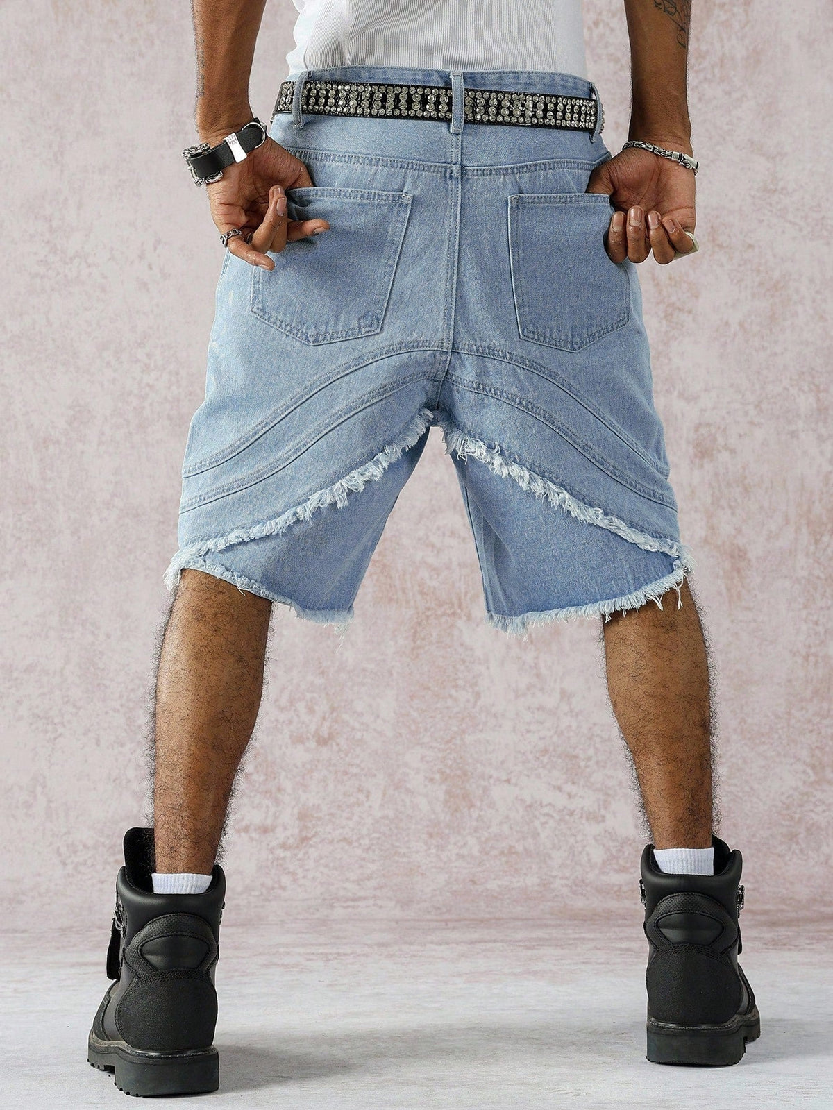 Short Pavtros Denim Jeans Aesthetic