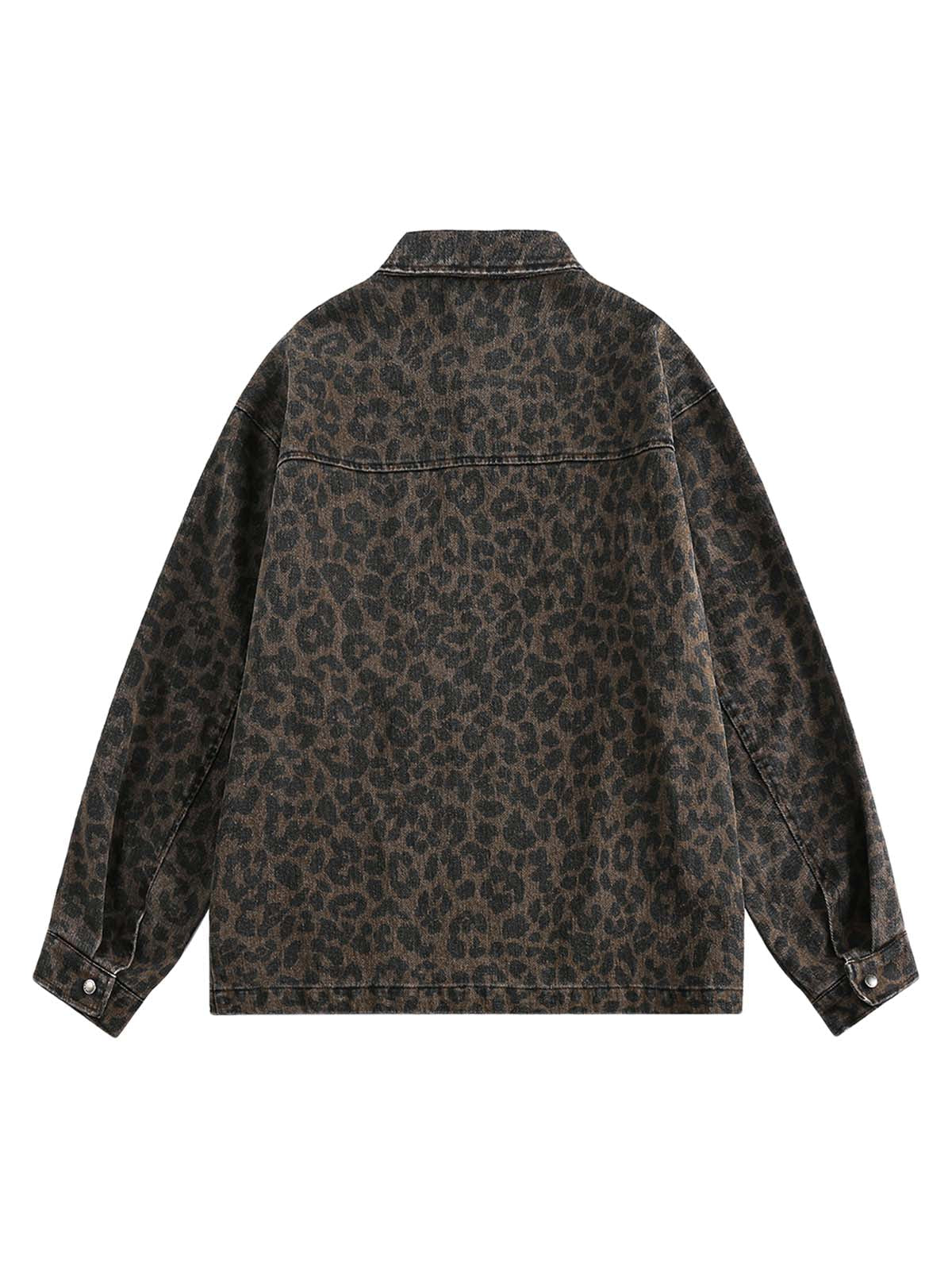 Jaqueta Pavtros Vintage Washed Cheetah