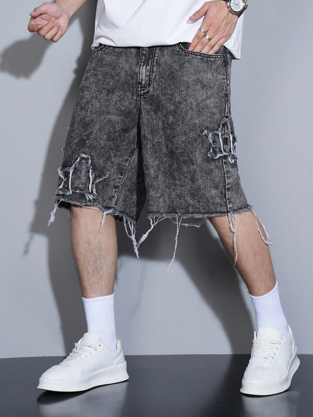 Short Pavtros Denim Star