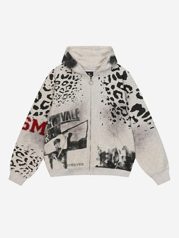 Moletom Pavtros Leopard Appliqué