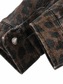 Jaqueta Swavvy Vintage Washed Cheetah