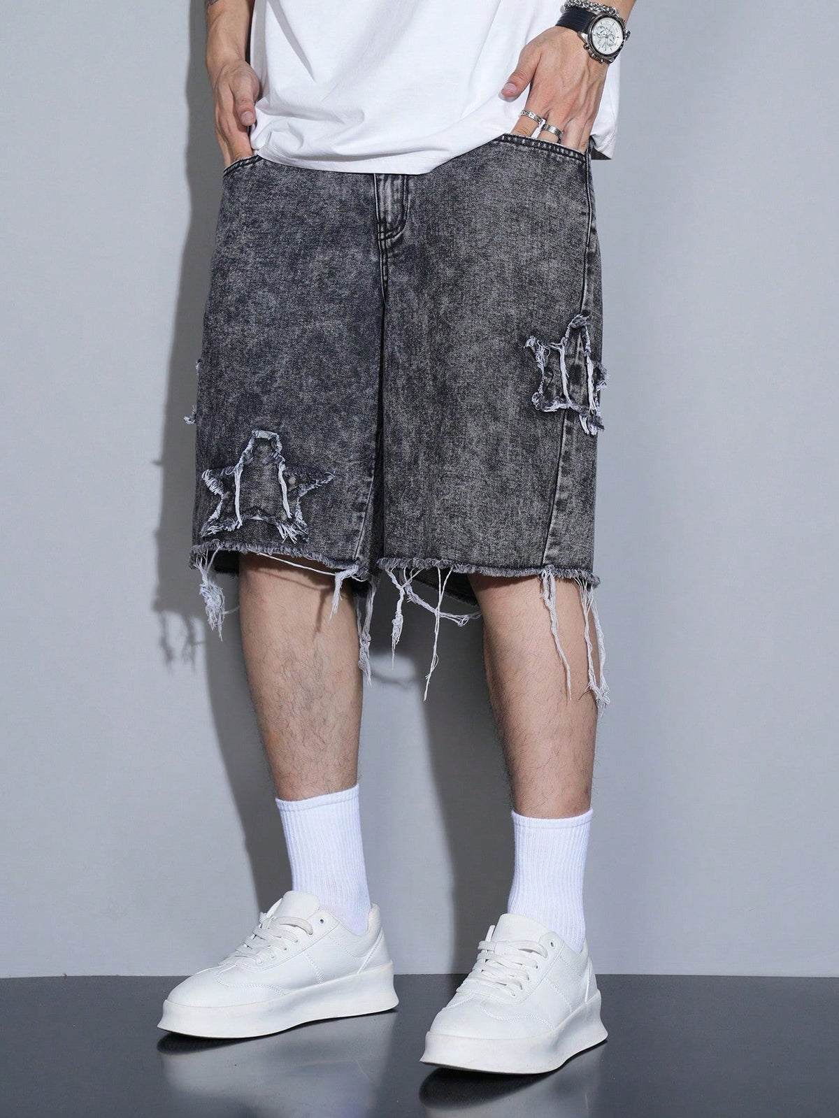 Short Pavtros Denim Star