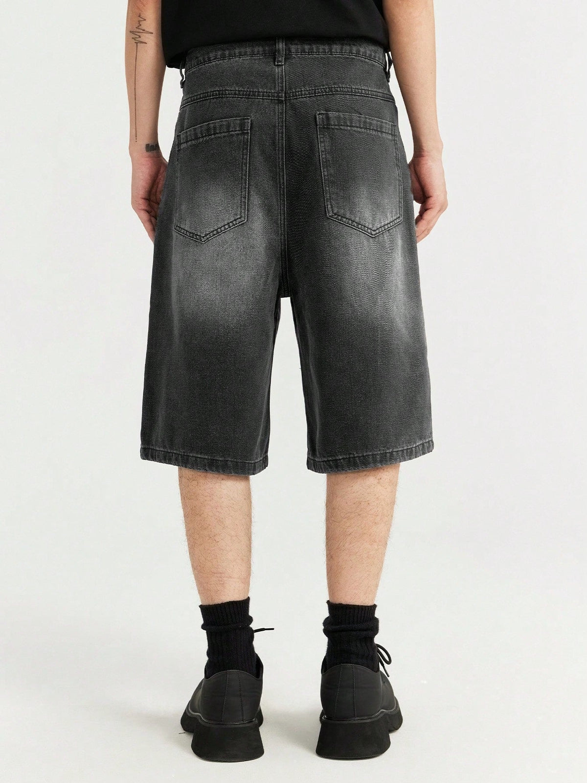 Short Pavtros Denim Lavada Diagonal