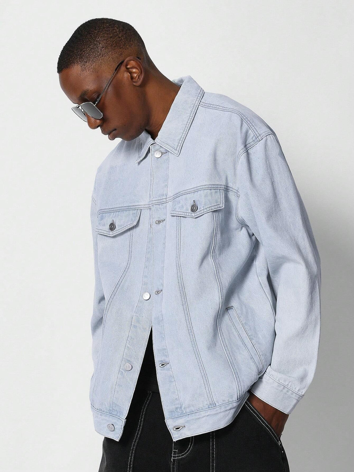 Jaqueta Pavtros Denim Vintage