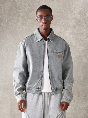 Jaqueta Pavtros Harrington Denim