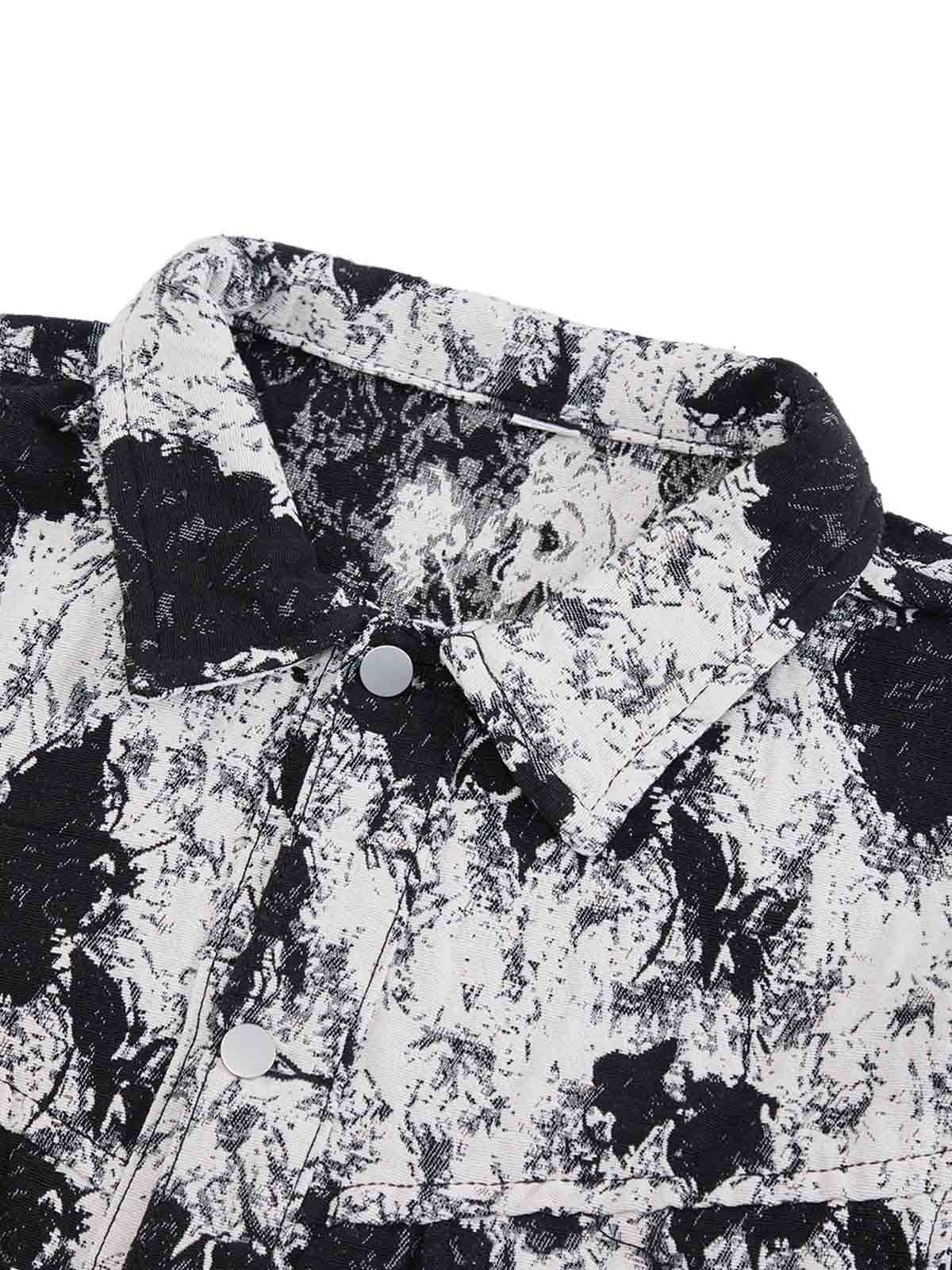 Jaqueta Pavtros Floral Contrast