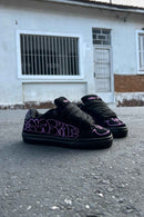 Tesla Hertz Art Preto/Roxo