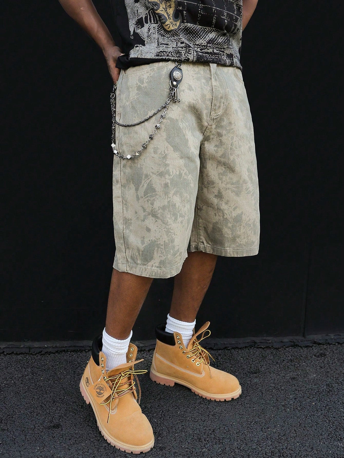 Short Pavtros Denim Camuflado Premium