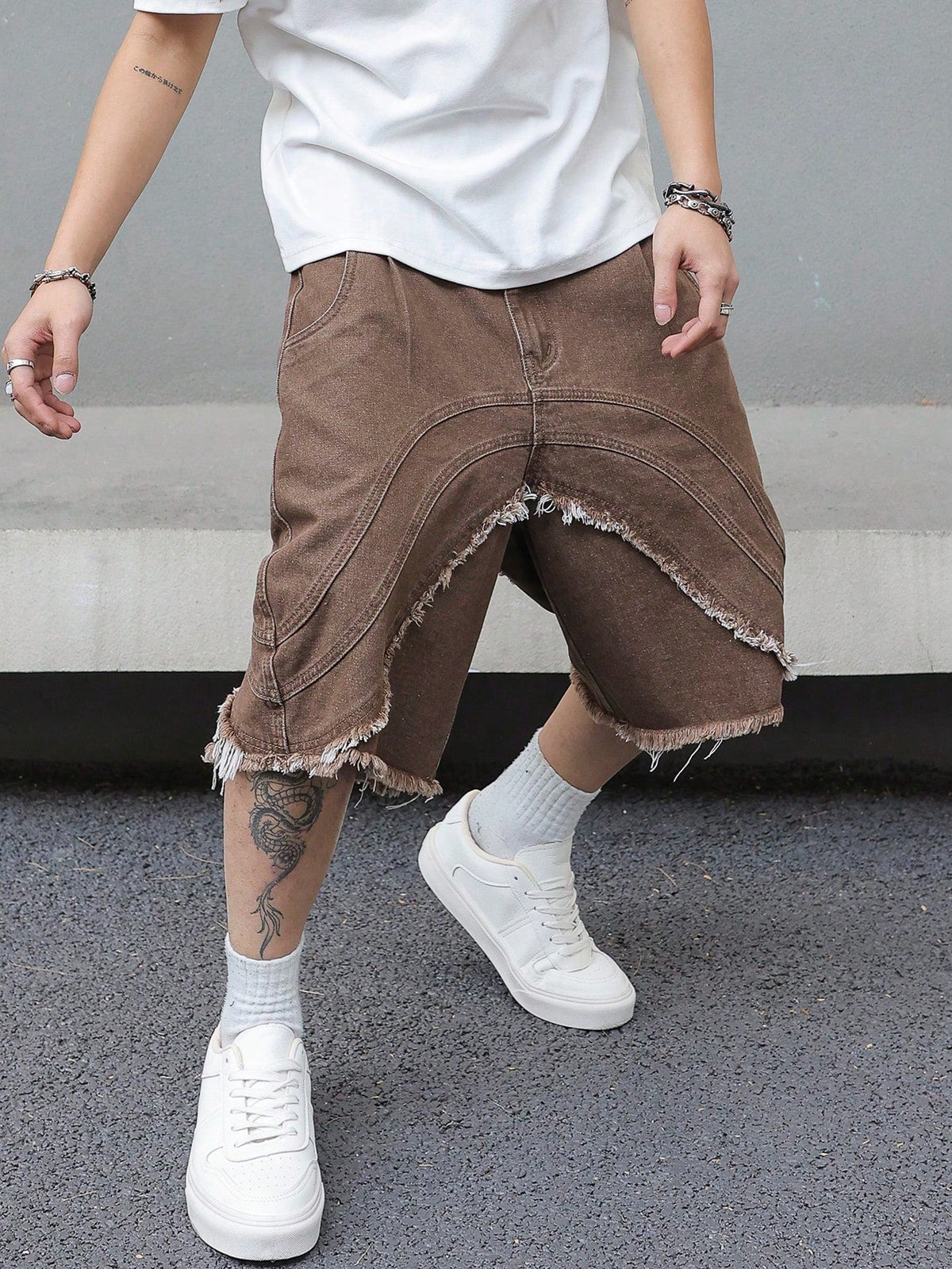 Short Pavtros Denim Jeans Aesthetic