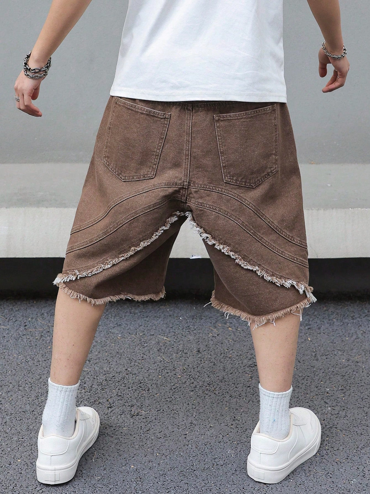 Short Pavtros Denim Jeans Aesthetic
