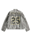Jaqueta Swavvy Hip-Hop Denim