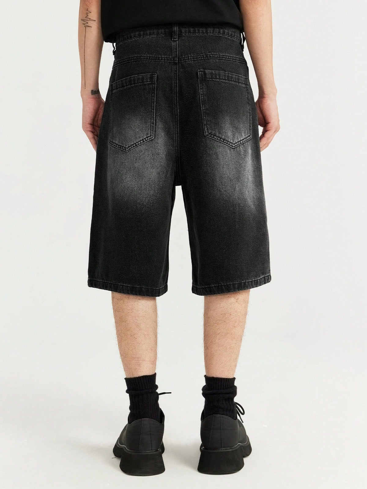 Short Pavtros Denim Lavada Diagonal