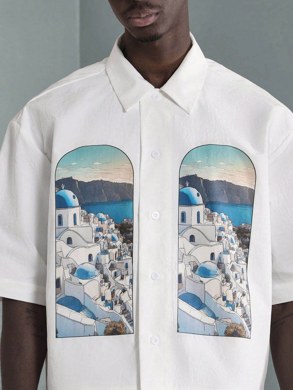 Camisa Pavtros Greece Art