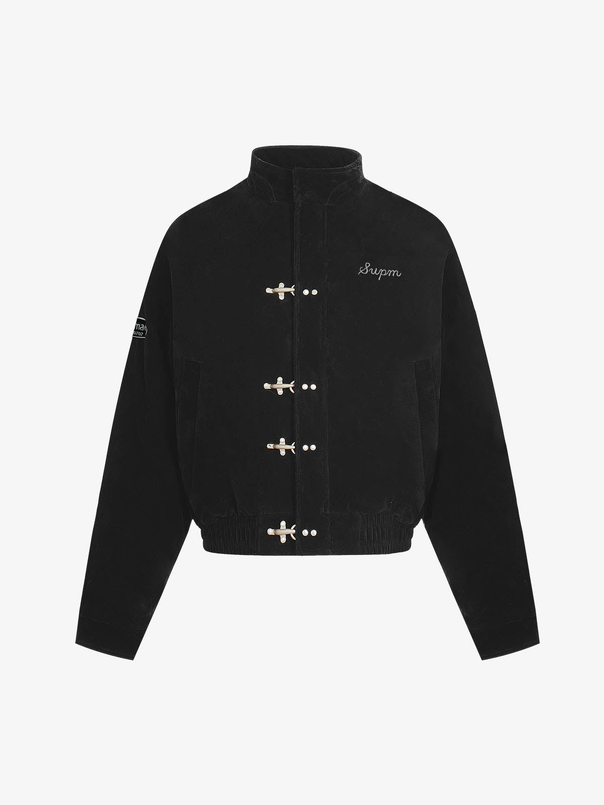 Jaqueta Pavtros Suede Embroidered