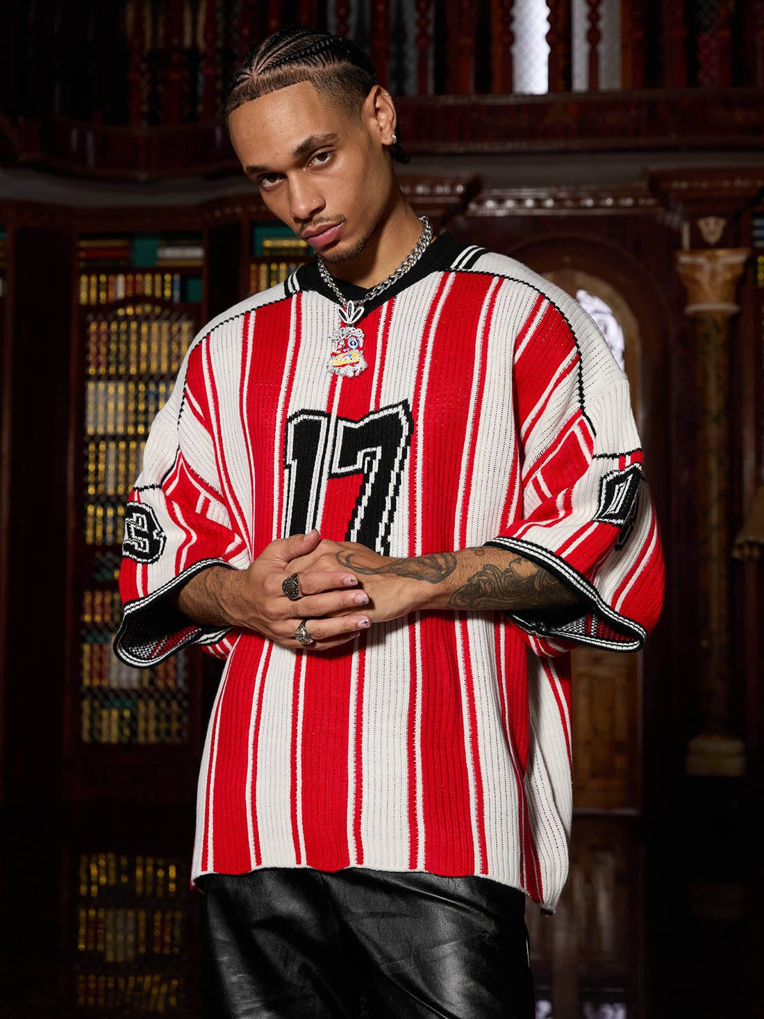 Camiseta Pavtros Studios Knit Football Jersey