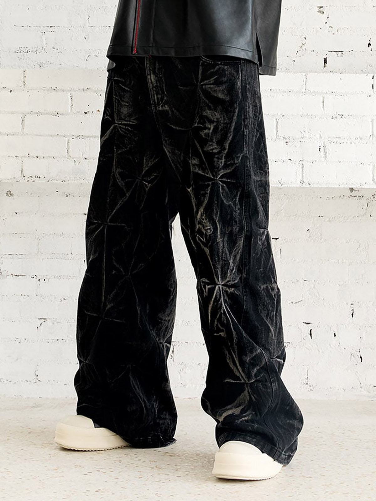 Calça Pavtros Pleated Baggy