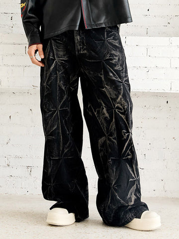 Calça Pavtros Pleated Baggy