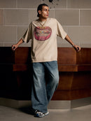 Camiseta Swavvy Diamond Tooth Pattern