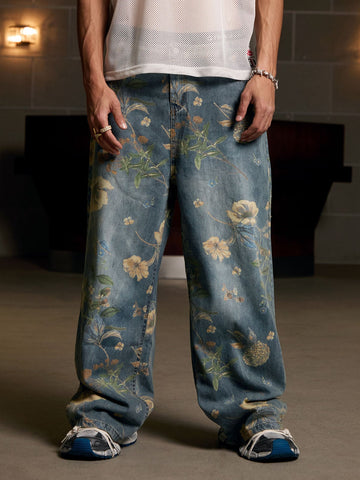 Calça Pavtros Florals Carpenter Pant