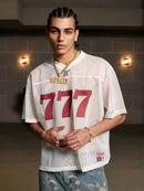 Camiseta Swavvy Jersey Letter 777