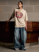 Camiseta Swavvy Diamond Tooth Pattern