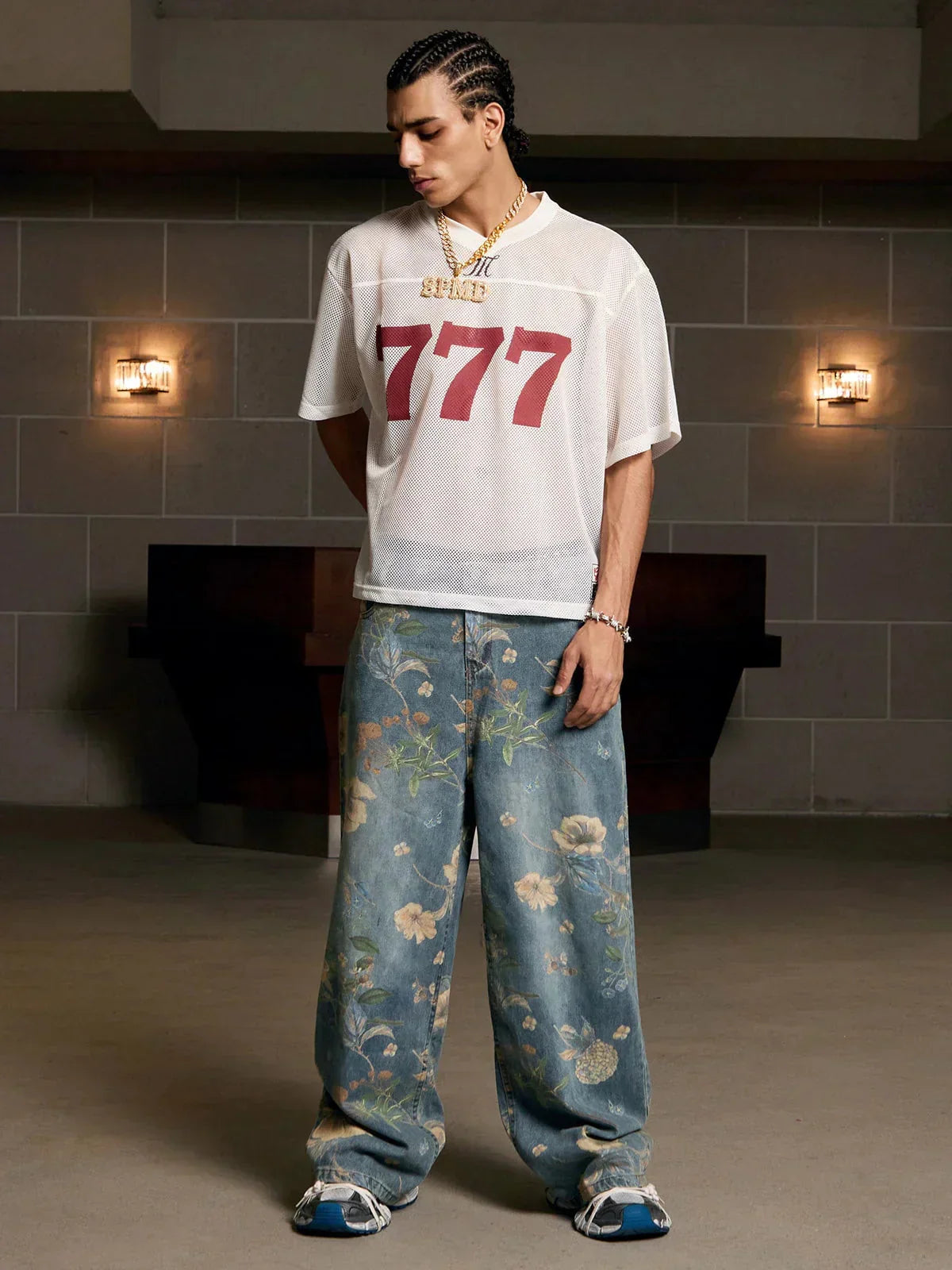 Camiseta Pavtros Jersey Letter 777